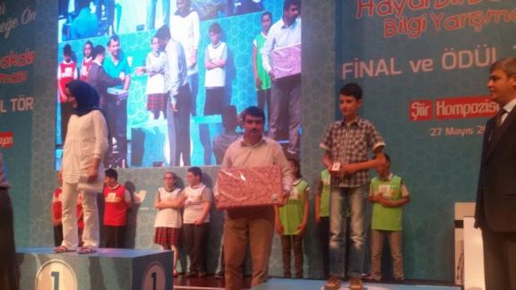 Şakir Ersoy Ortaokulu Öğrencisi Şiir Yarışmasında Konya İkincisi Oldu