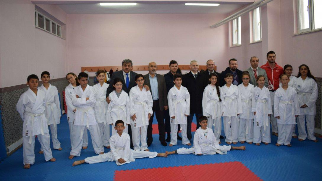 Atatürk Ortaokulu Karate Kursu Öğrencilerine Ziyaret