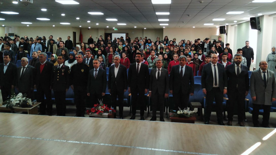  10 Kasım Atatürk'ü Anma Günü Programı Düzenlendi