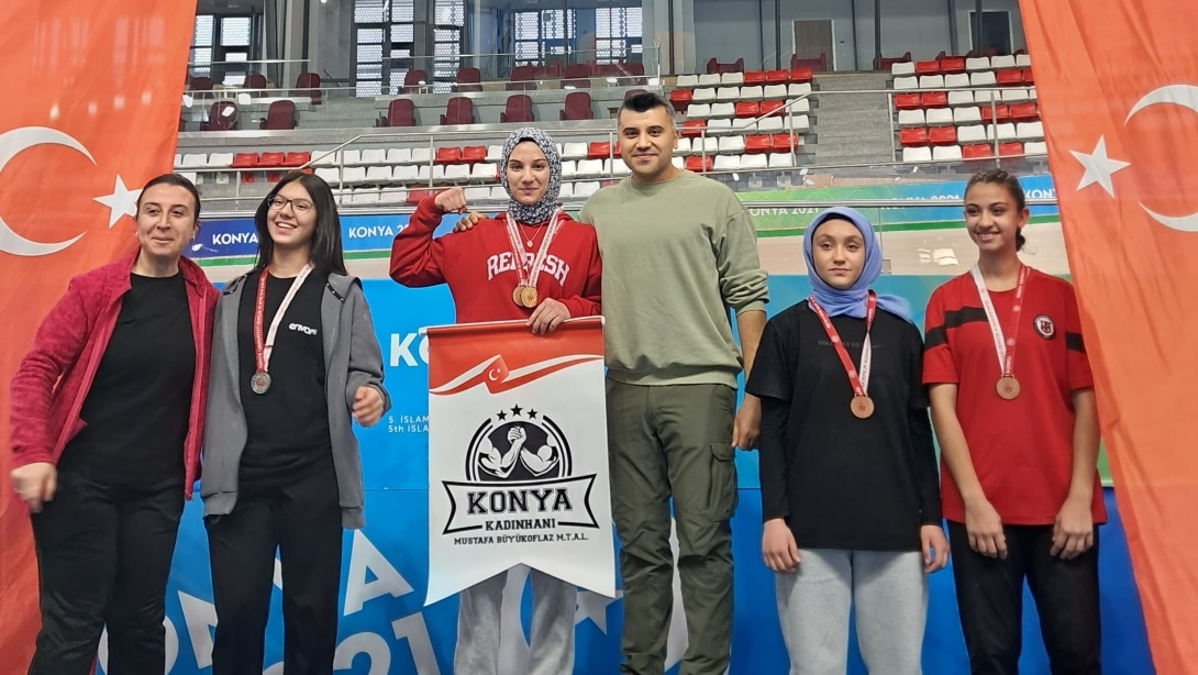 Konya Genç Kız B Bilek Güreşi İl Birinciliği Müsabakaları Sonuçları